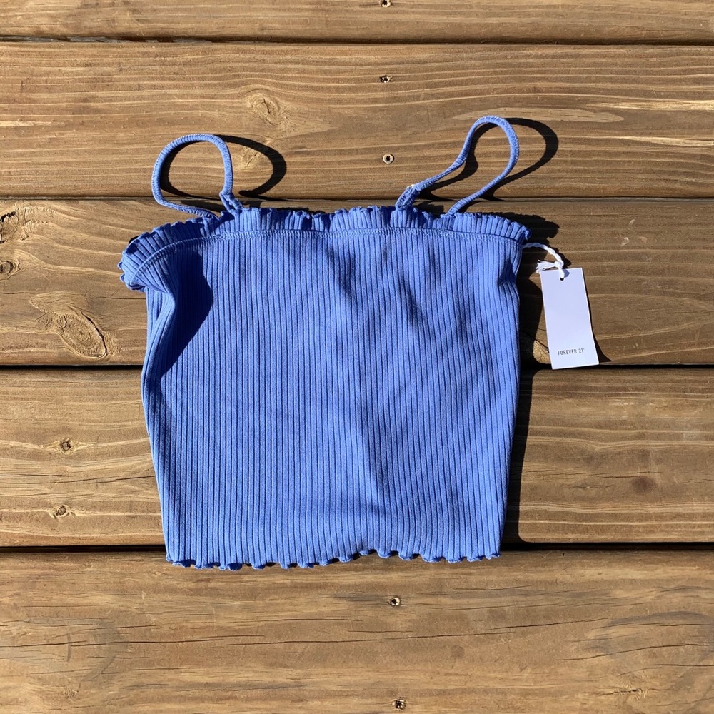 cropped tank top